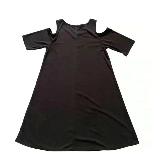 Acemi Cold Shoulder Black Dress Final Markdown - Picture 6 of 8